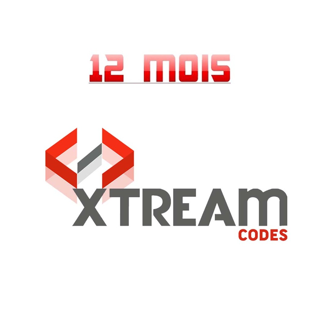 Abonnement XTREAM CODE IPTV 12MOIS
